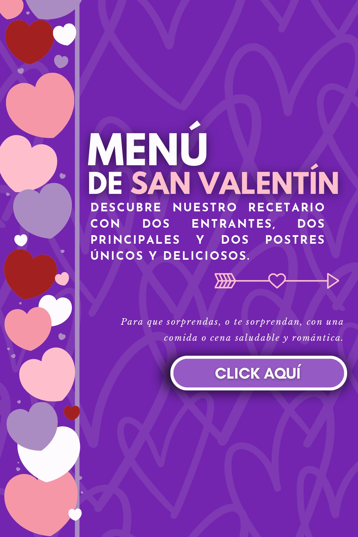 menu san valetin